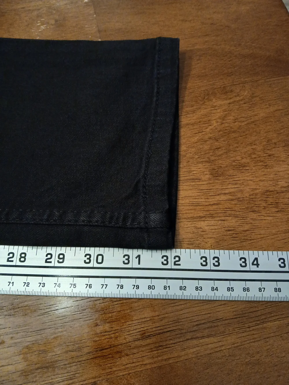 Levi's 30x32 Flex 511 Slim Black Stretch Denim Jeans Men's Mid Rise 5-Pocket NWT
